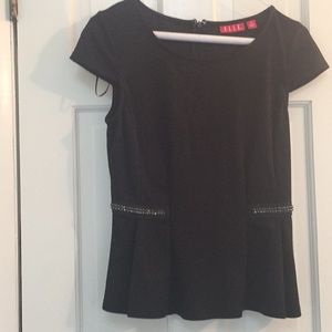 Never worn XS Elle peplum top